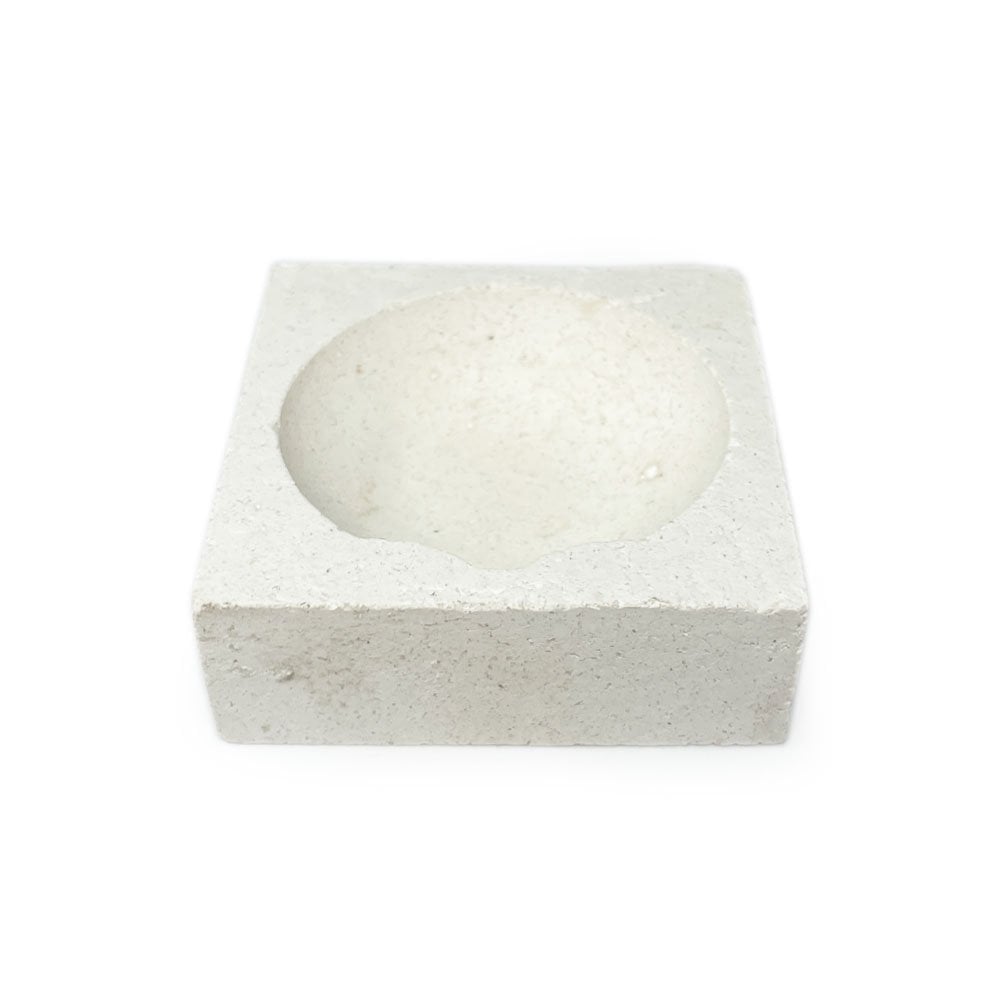 Square Ceramic Crucible Dish, 60mm