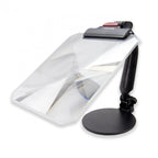 Carson 1.5x Rectangular Desktop Fresnel Stand Magnifier