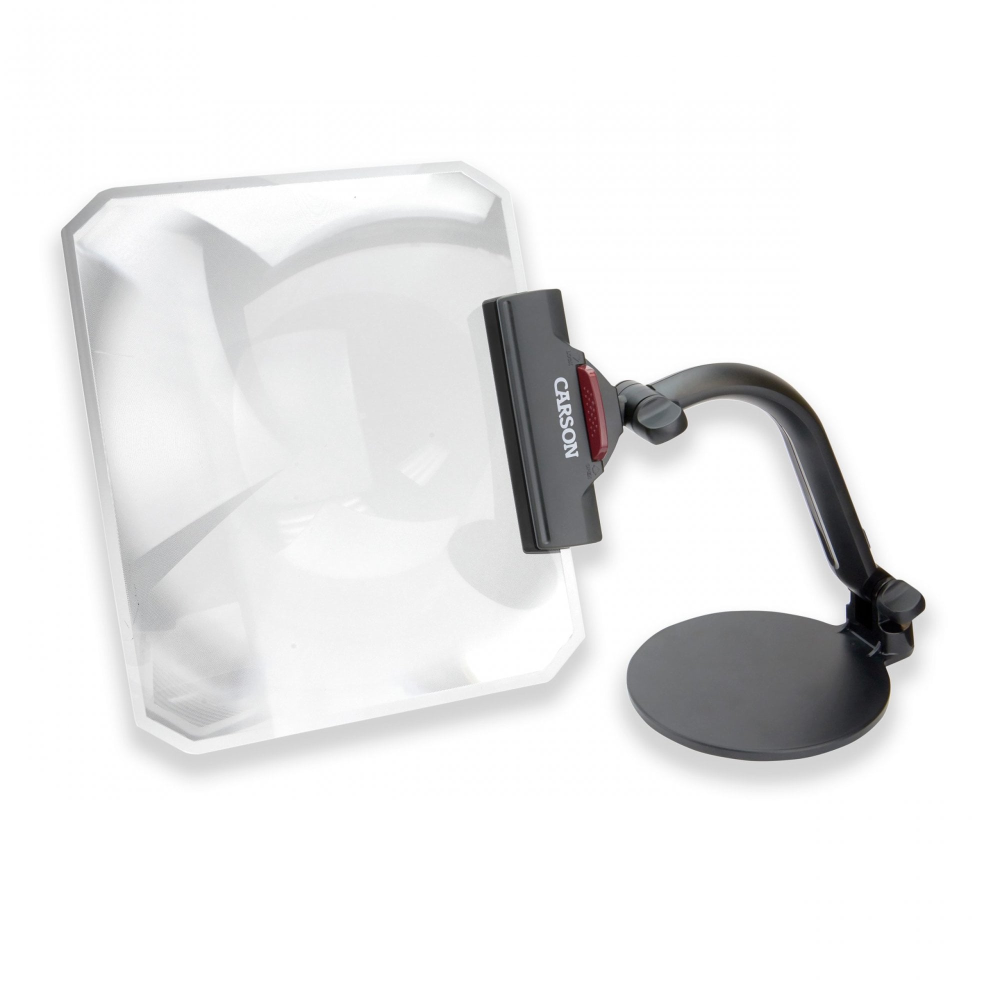 Carson 1.5x Rectangular Desktop Fresnel Stand Magnifier