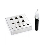 Durston 11 Hole Square Bezel Block & Punch 17º
