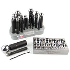 Durston 21 Piece Dapping Punch Set with Flat Block