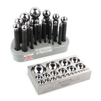 Durston 21 Piece Dapping Punch Set with Flat Block
