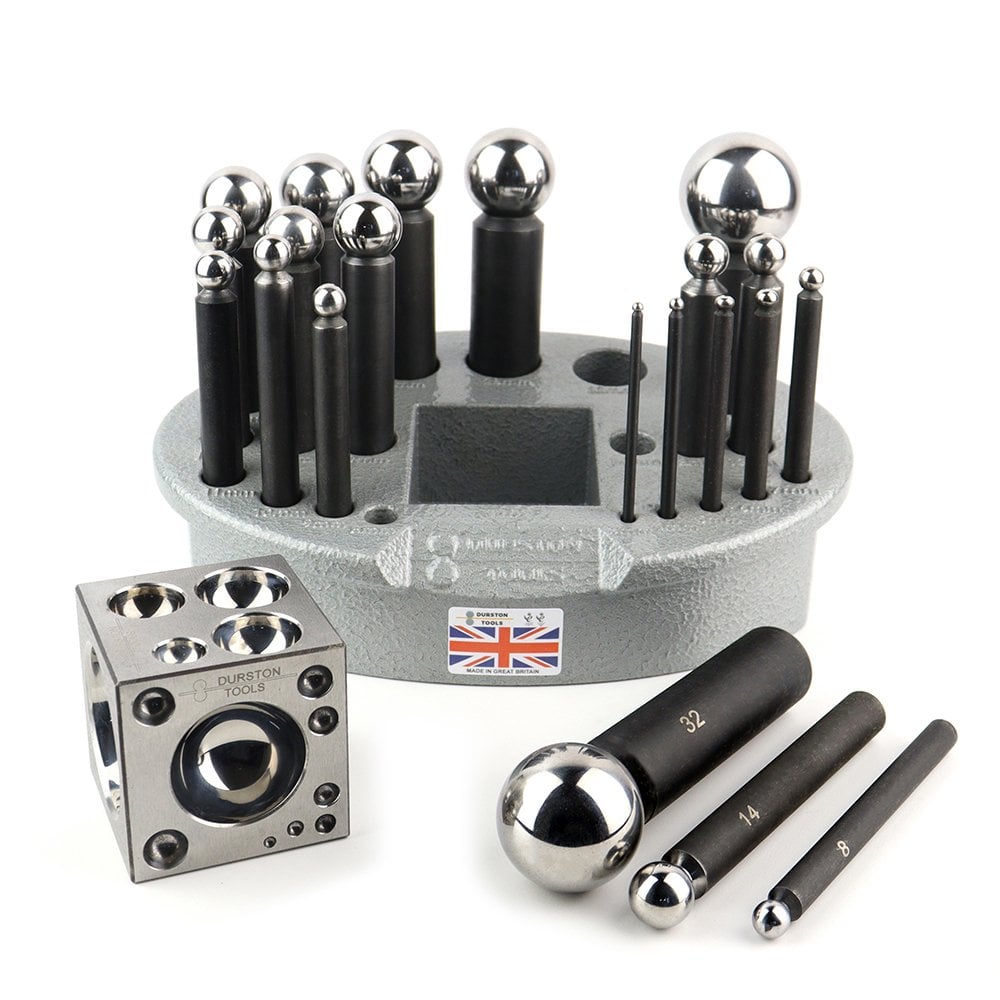 Durston Doming 21 Piece Punch Set with Block