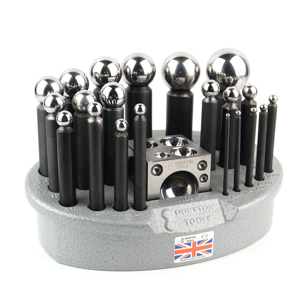 Durston Doming 21 Piece Punch Set with Block