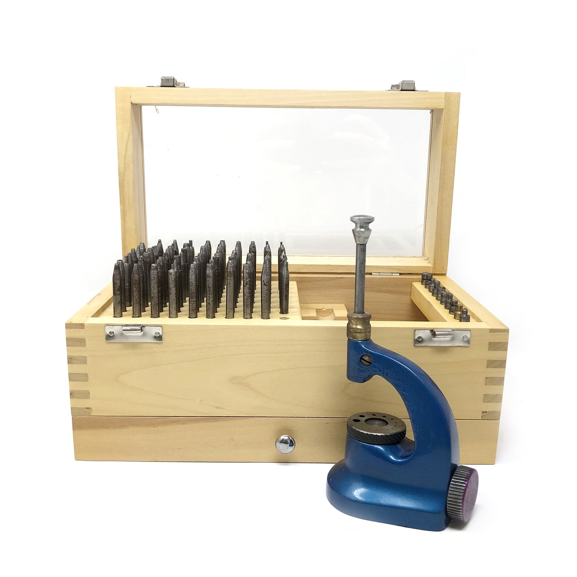 Watch Staking Punch Set in Storage Box