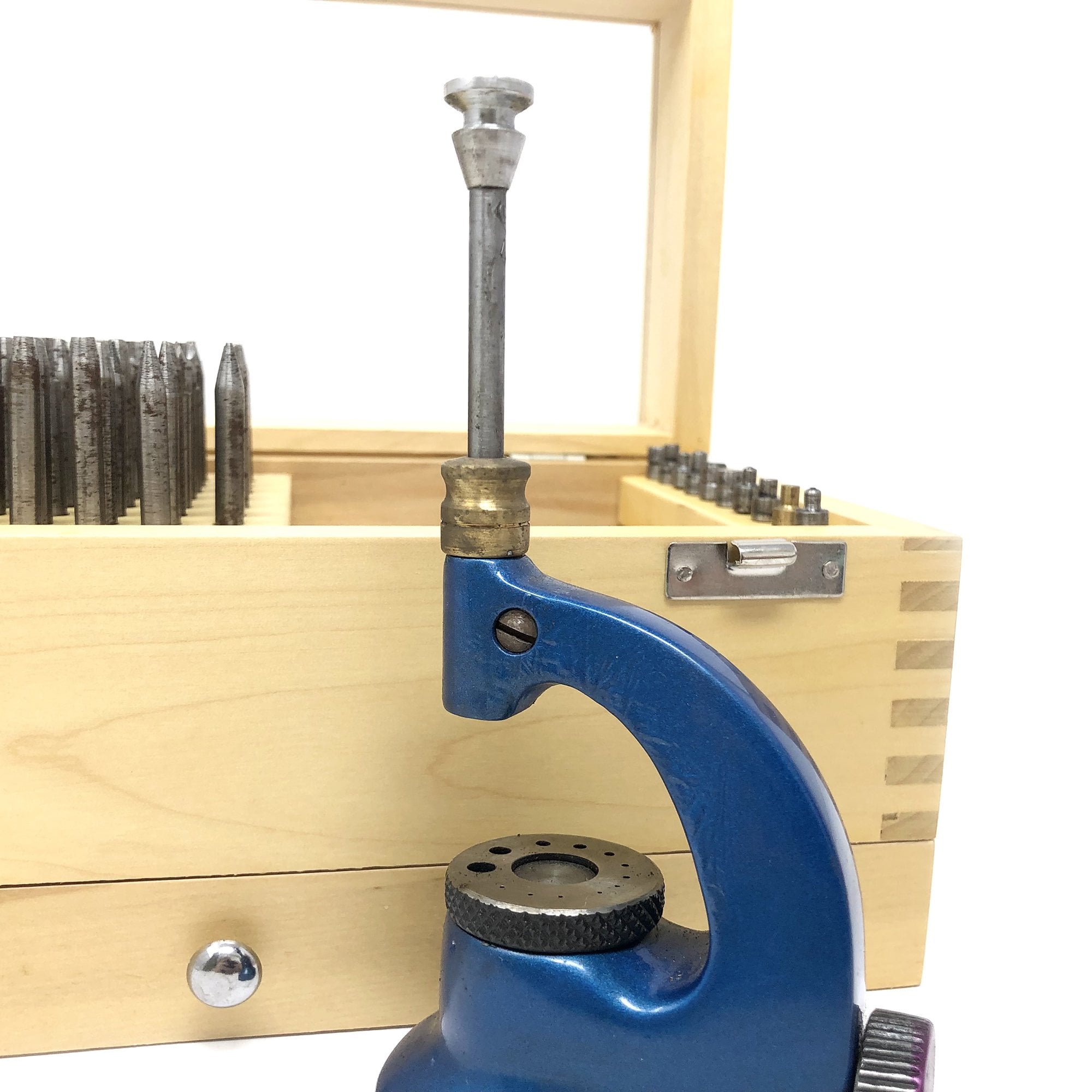 Watch Staking Punch Set in Storage Box