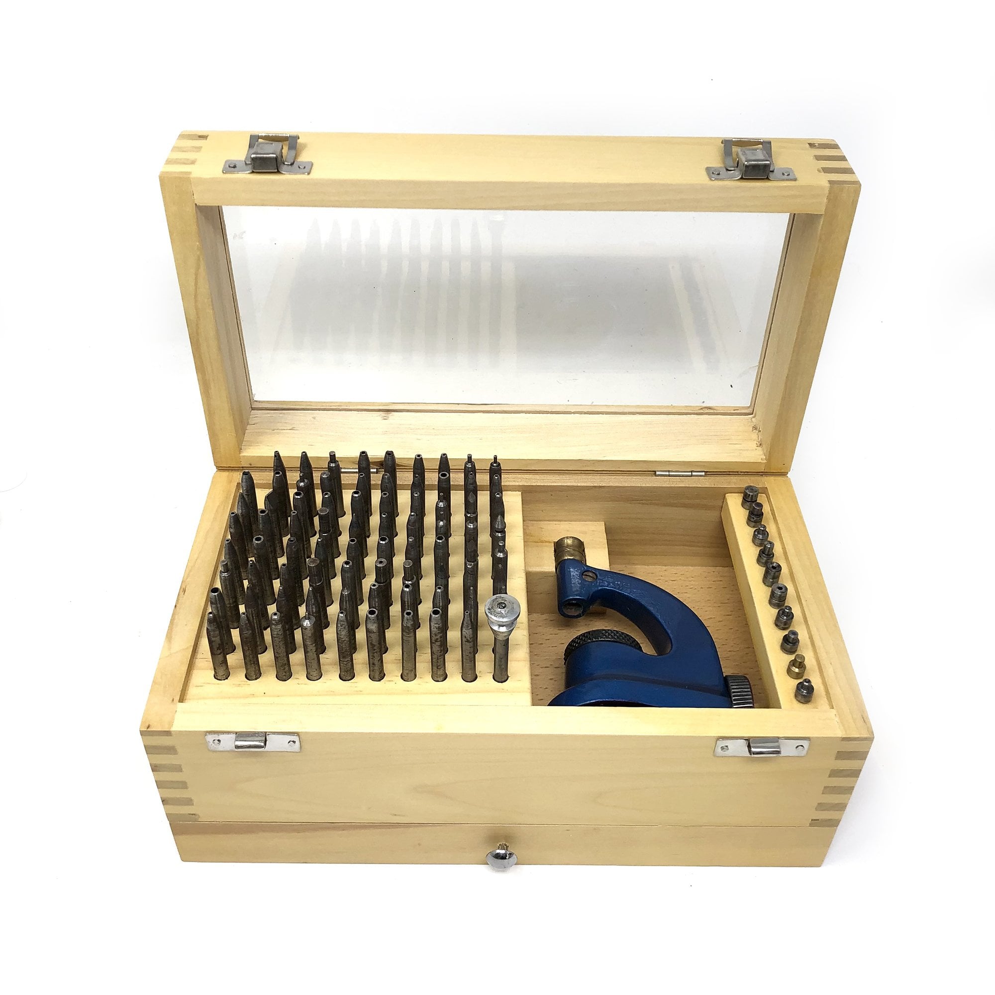 Watch Staking Punch Set in Storage Box