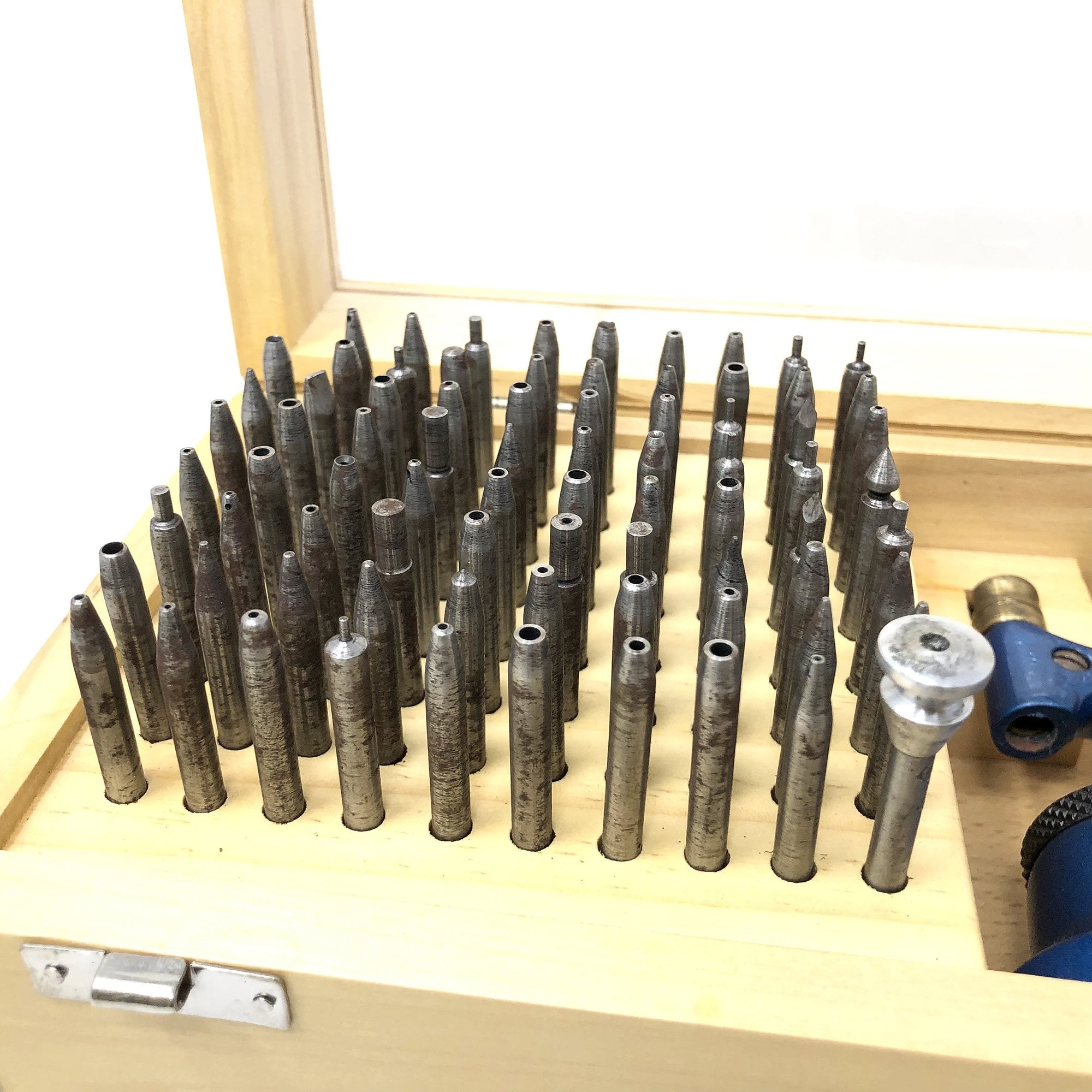 Watch Staking Punch Set in Storage Box