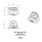 Durston Star Disc Cutter