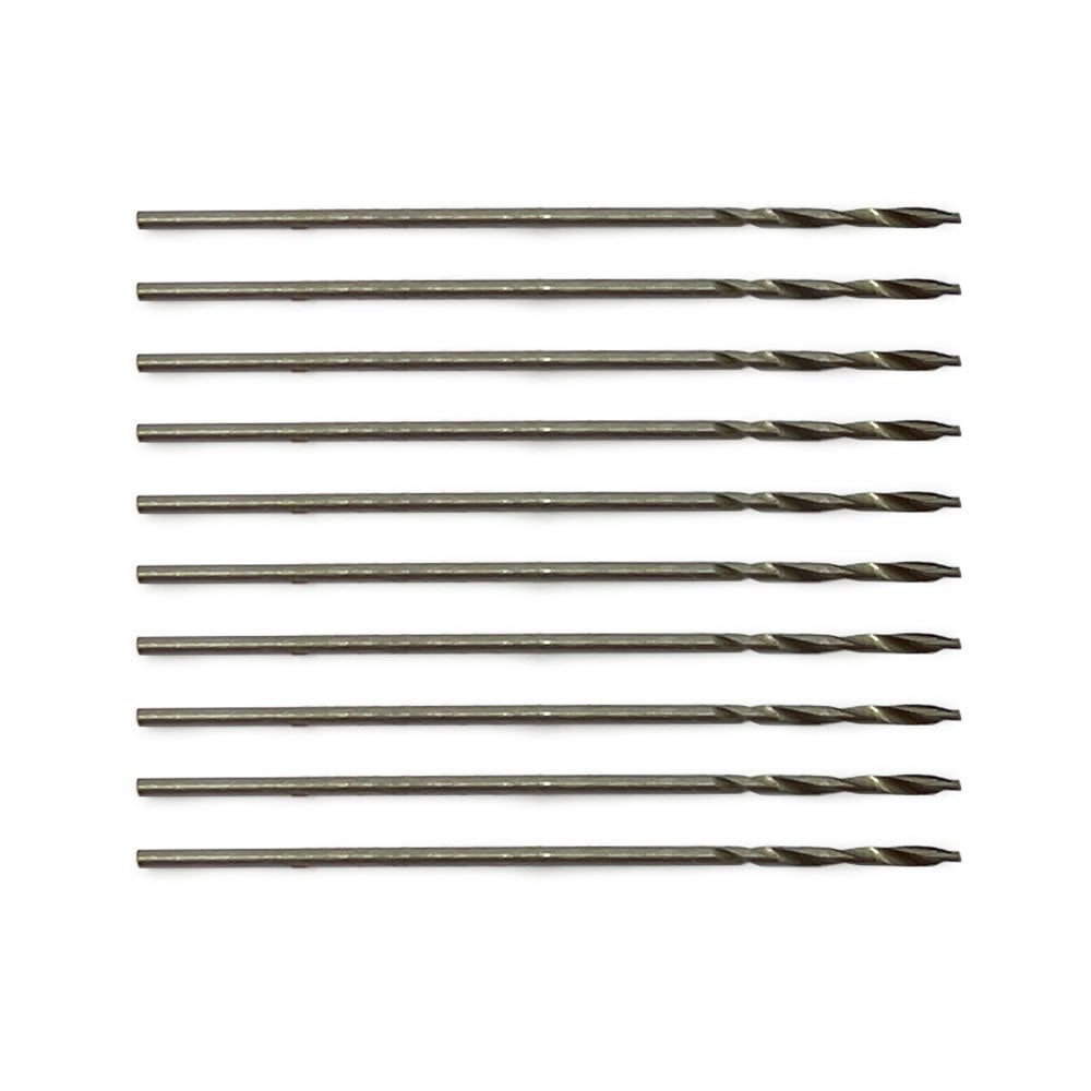 10x Jeweller's HSS Drill Bits 0.60mm