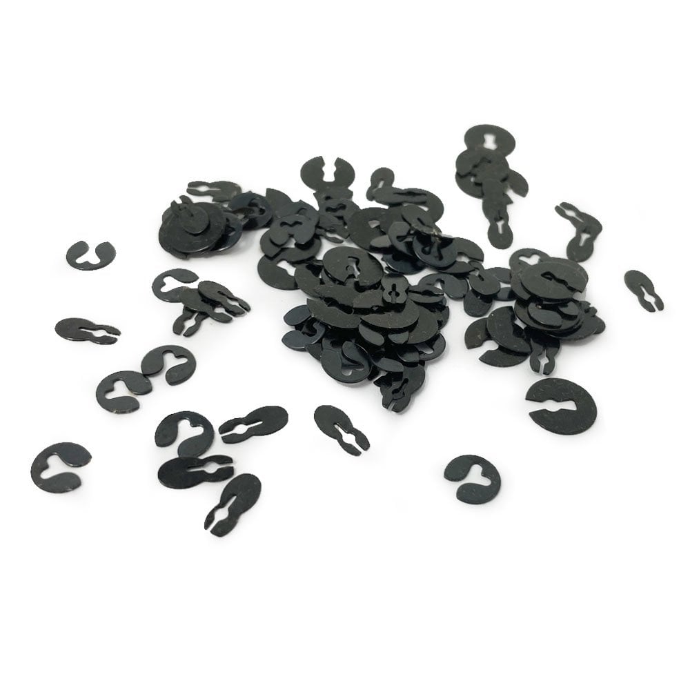 Steel Split Circlip Washers x100