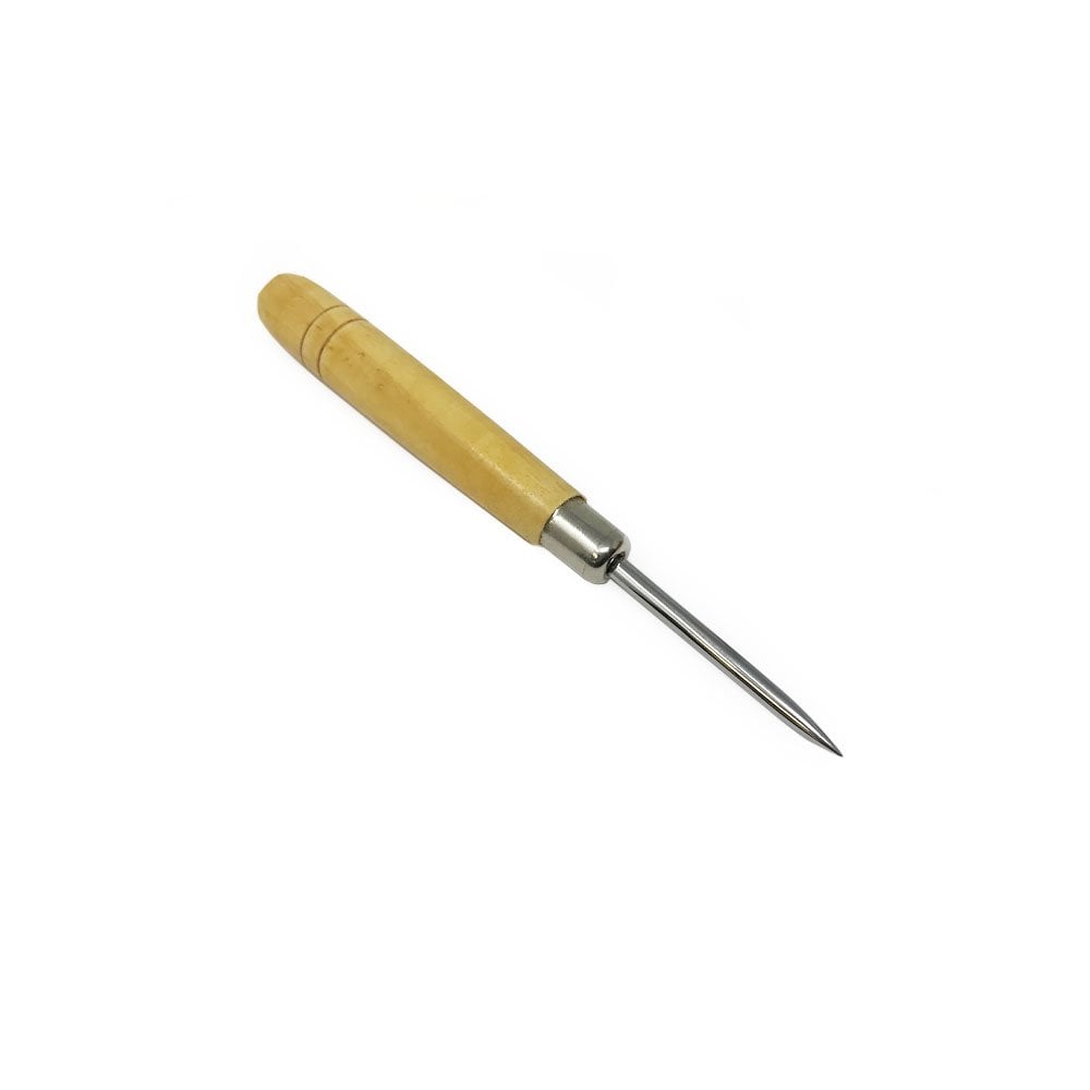 Straight Burnisher With Wooden Handle
