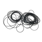 Rubber Watch O-Rings Rounded 32-50mm, Pack of 100