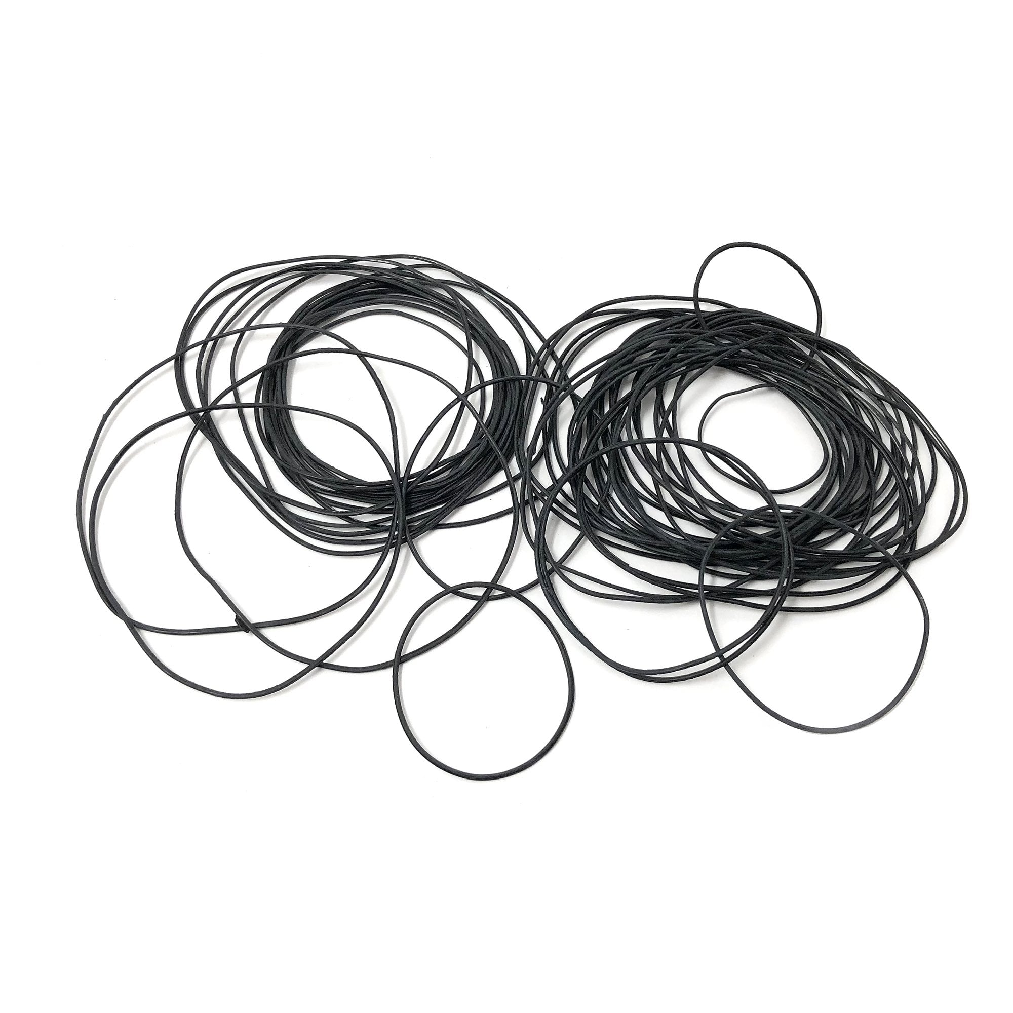 Rubber Watch O-Rings Rounded 32-50mm, Pack of 100