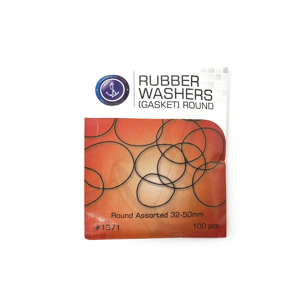 Rubber Watch O-Rings Rounded 32-50mm, Pack of 100