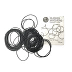 Rubber Watch O-Rings 32-50mm, Pack of 100