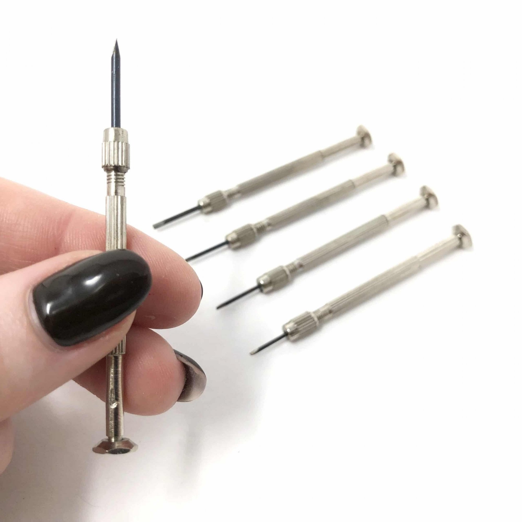 Reversible Watchmakers Screwdrivers Set of 5