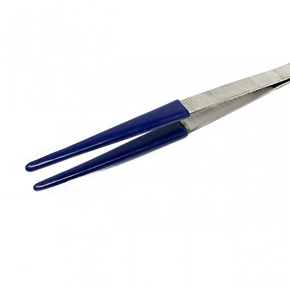 PVC Coated Tip Tweezers 8″