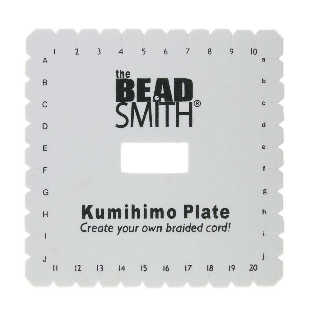 Kumihimo Square Plate, 15cm