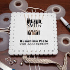 Kumihimo Square Plate, 15cm