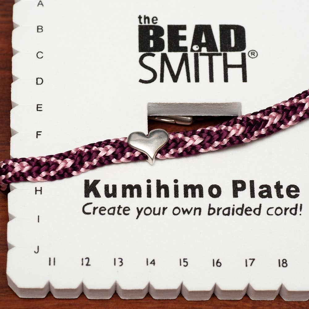 Kumihimo Square Plate, 15cm