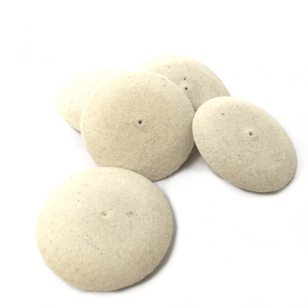 Knife Edge Felt Wheel 55mm