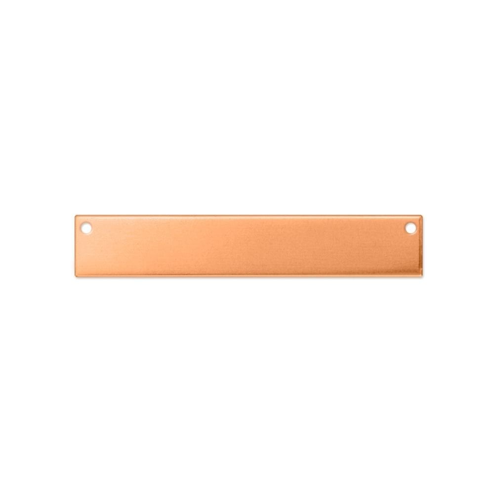 ImpressArt Premium Stamping Blanks - Copper Rectangle with Holes