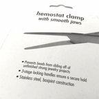 Beadsmith Hemostat Clamp Smooth Jaw