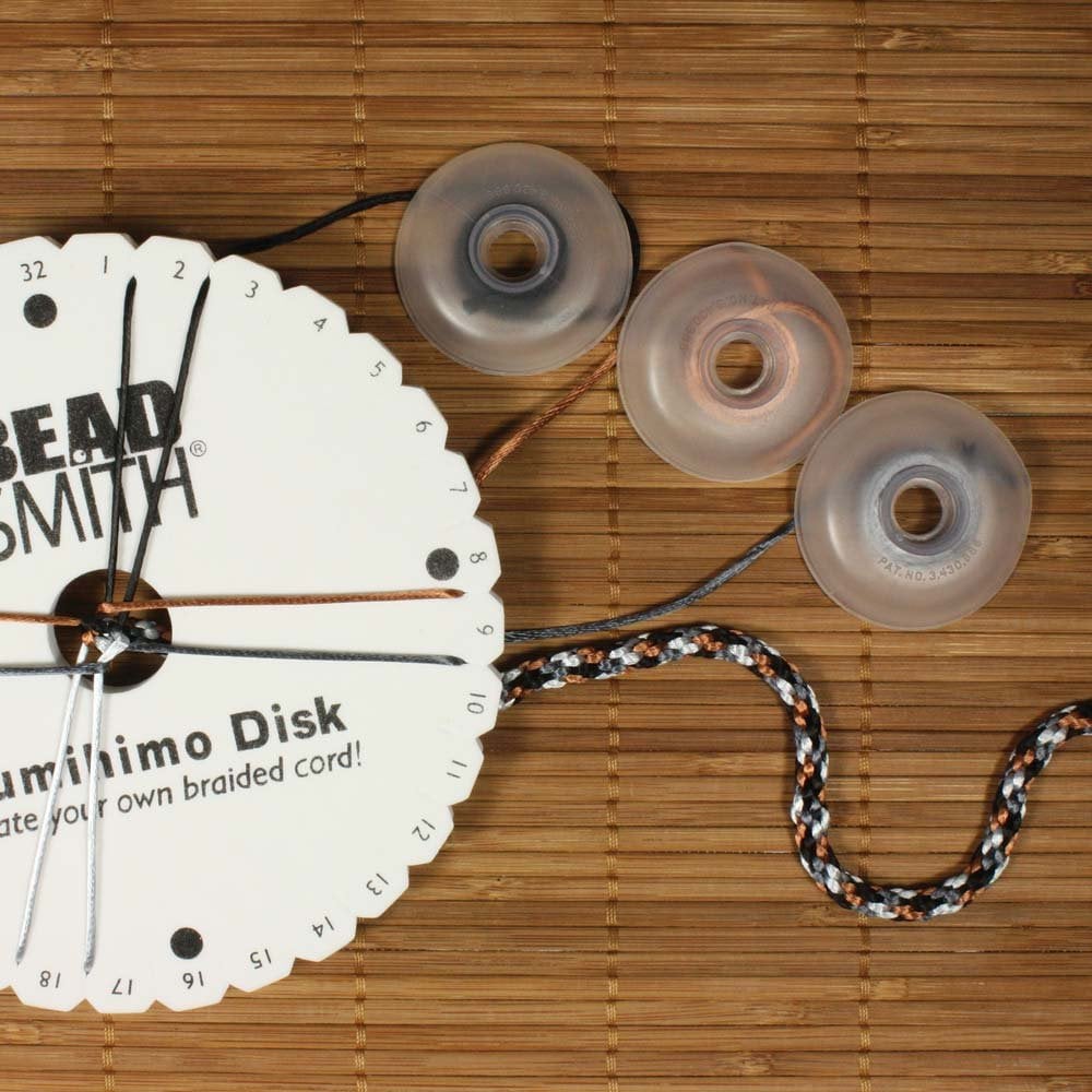 BeadSmith Bob-EEZ No-Tangle Kumihimo Thread Bobbins