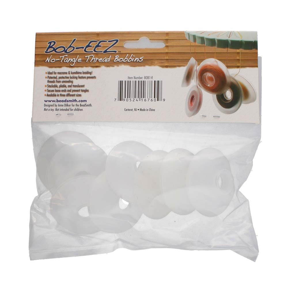BeadSmith Bob-EEZ No-Tangle Kumihimo Thread Bobbins