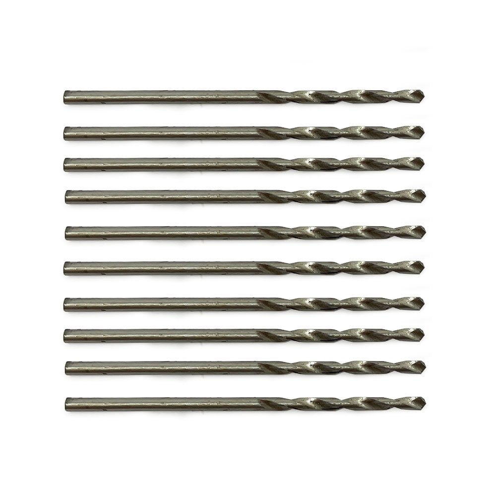 10x Jeweller's HSS Drill Bits 1.60mm