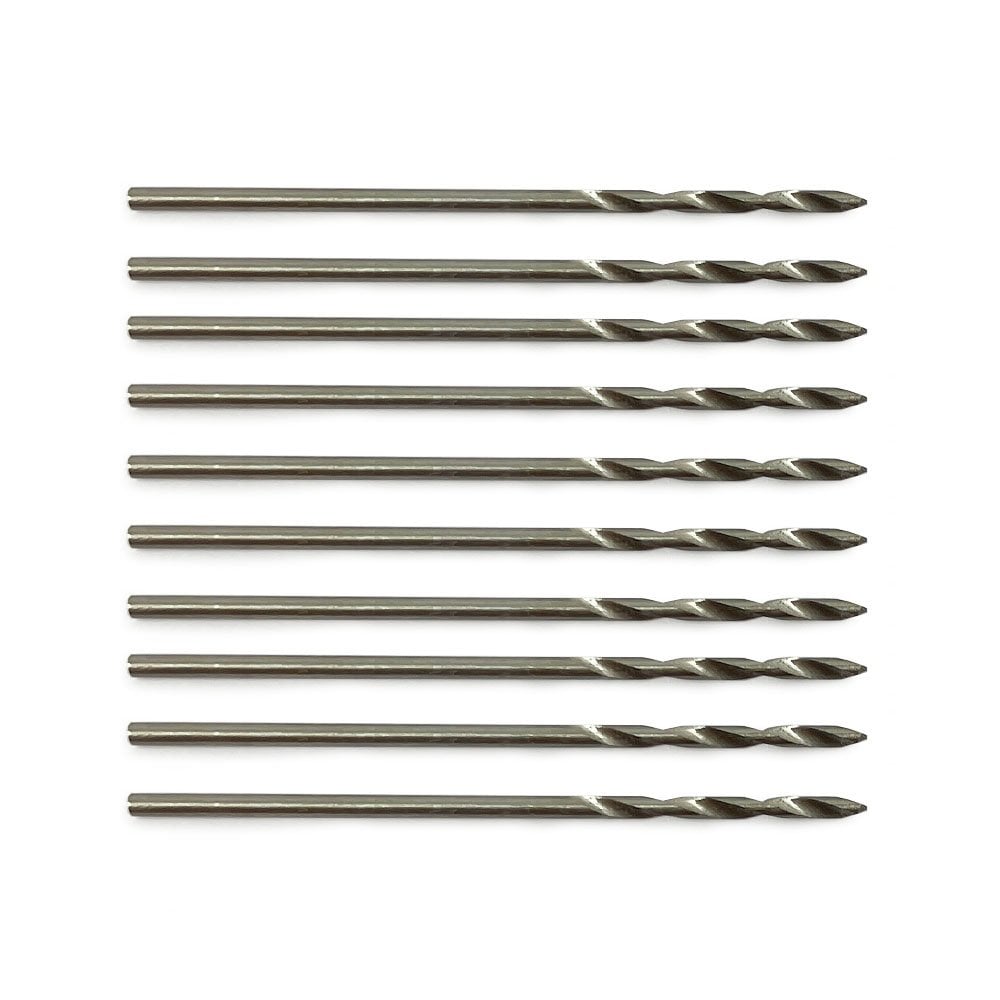 10x Jeweller's HSS Drill Bits 1.20mm