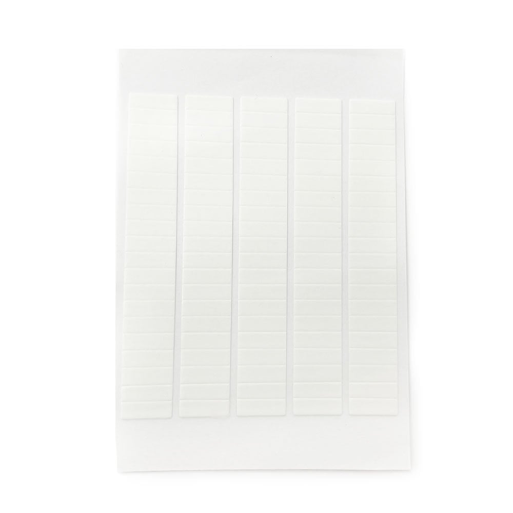 100x Double Sided Adhesive Dial Strips, 4mm x 12mm