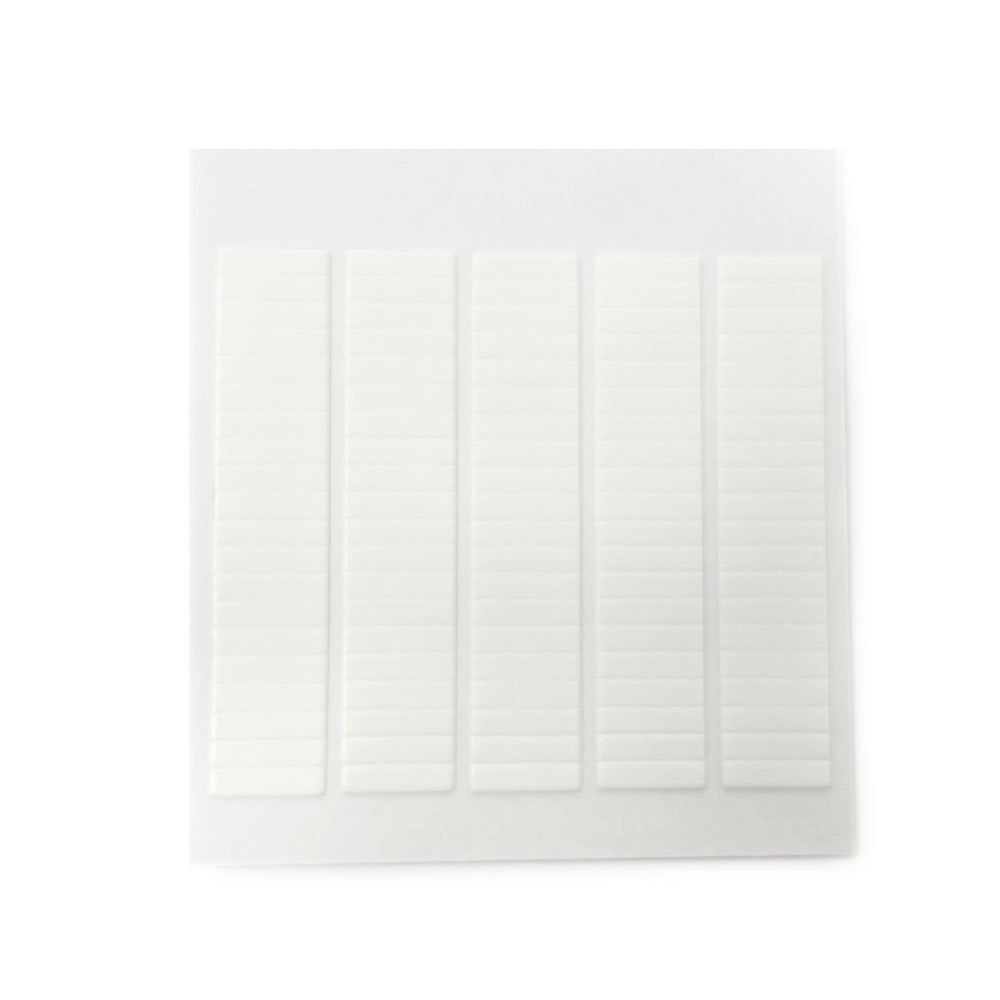 100x Double Sided Adhesive Dial Strips, 3mm x 12mm