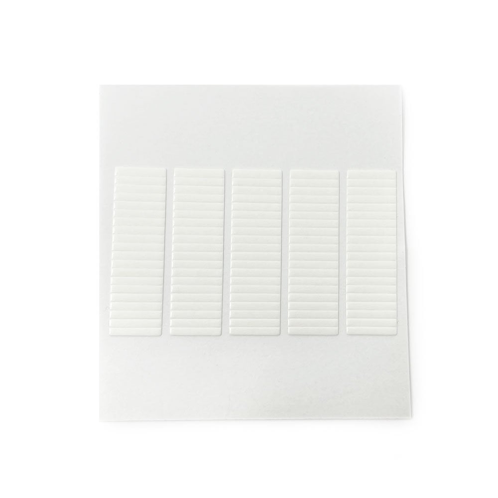 100x Double Sided Adhesive Dial Strips, 2mm x 12mm