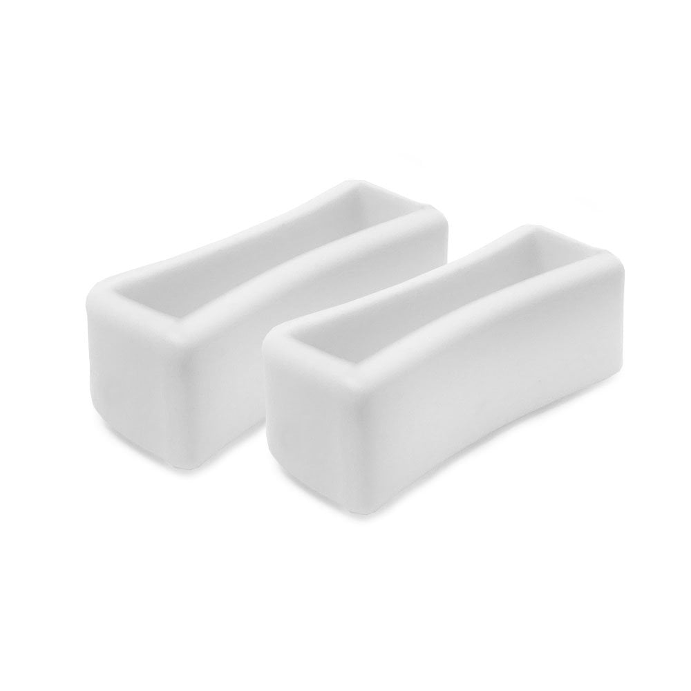 PVC Watch Strap Keeper - White