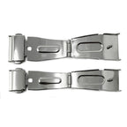 Polished Stainless Steel Sprung Loaded Buckle Clasp