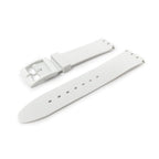 White PVC Watch Strap