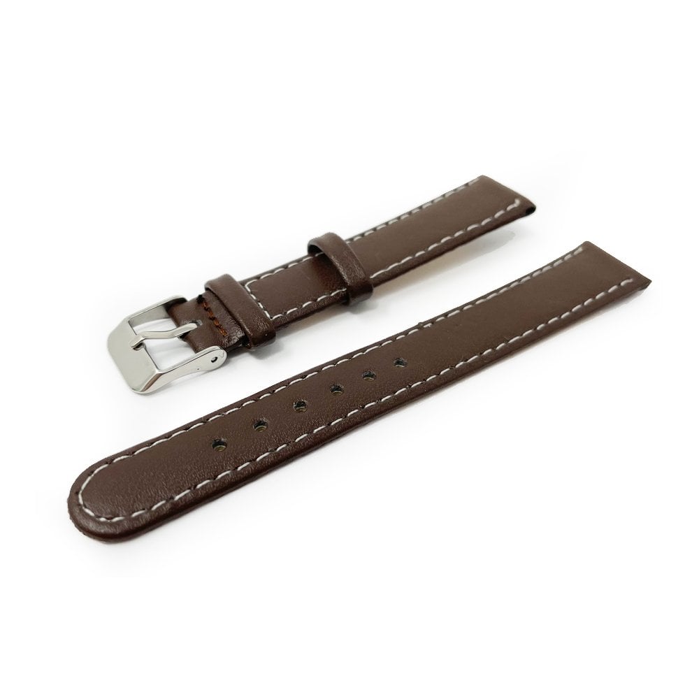 Brown Leather Watch Strap