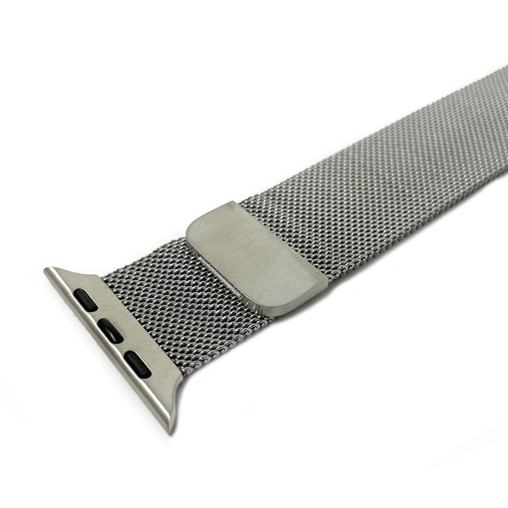 Silver Milanese Mesh Strap for Apple Watch