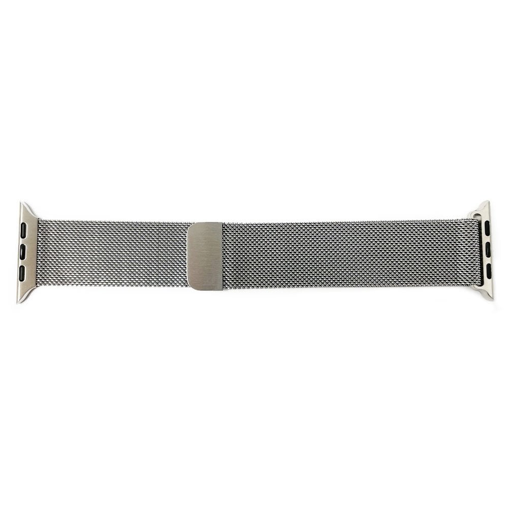 Silver Milanese Mesh Strap for Apple Watch