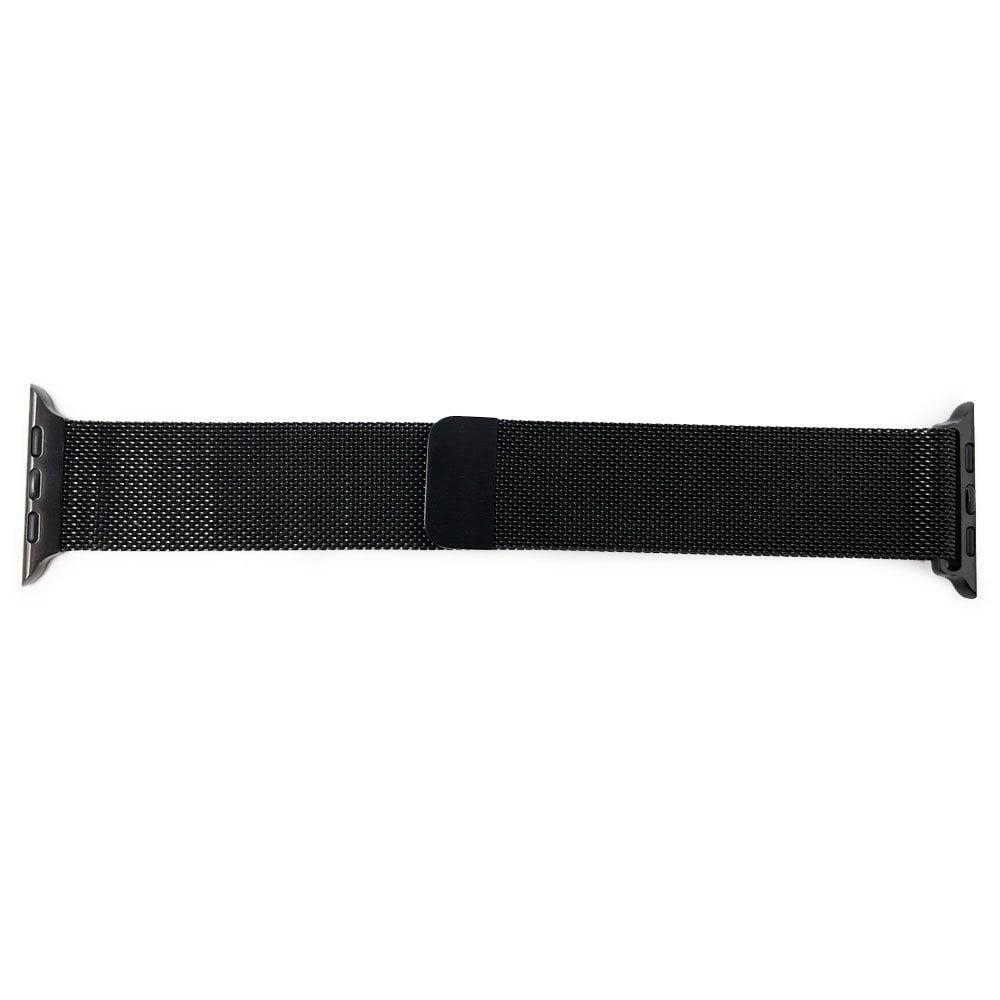 Black Milanese Mesh Strap for Apple Watch