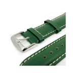 Italian Leather Watch Strap, Sorrento, Green