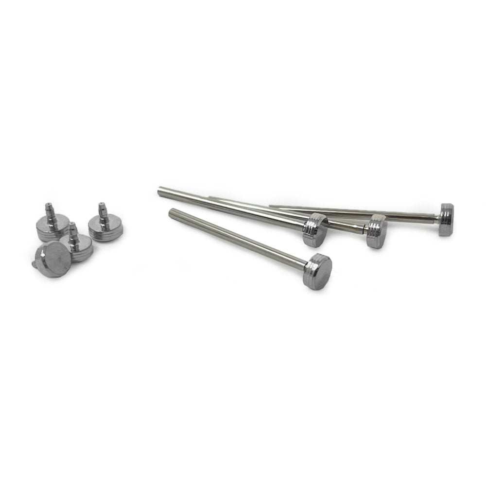 Watch Strap Pressure Bar & Rivet Ends 1.20mm (Silver)