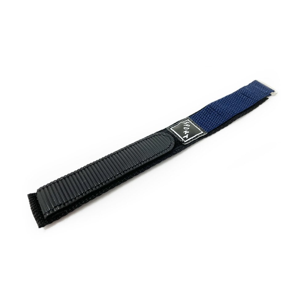 Navy Blue One-Piece Sport Watch Strap