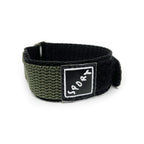 Khaki Green One-Piece Sport Watch Strap