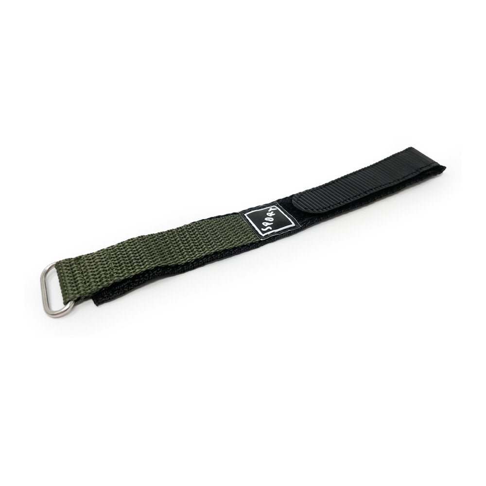 Khaki Green One-Piece Sport Watch Strap