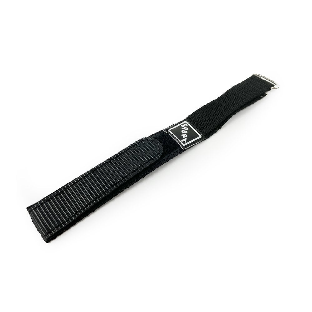 Black One-Piece Sport Watch Strap