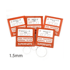 Round & Flat Watch Glass 1.5mm Thick 16.1-40mm Range