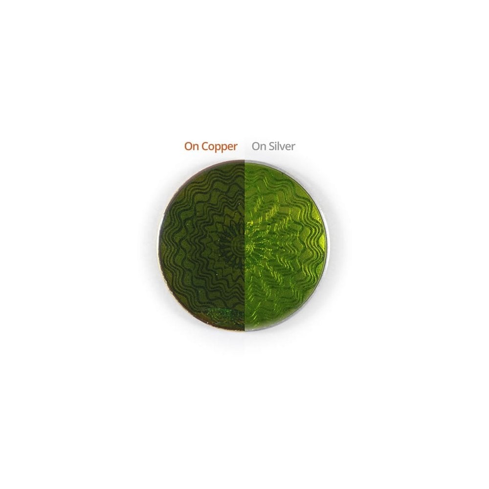 WG Ball Transparent Enamel Powder - Lime Green 401